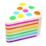 Rainbow Cake Squishy Toy Squeezable Stress Relievers
