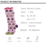 Rainbow Poo Knee Highs Socks