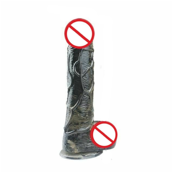 Realistic Jelly Dildo Deep Throat Training  And Balls Dong Realistic Dildos