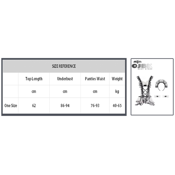 Ruffled Corset Lingerie Set Women Bras & Bra Sets