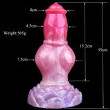 Realistic Big Curved Dildo Strong Suction Anal Massage Butt Plug