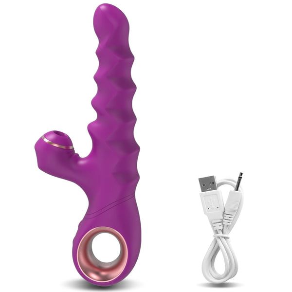Thrusting Dildo  Female Clitoris Sucker Stimulator Clitoral Sucking Heating Vibrating Suction s