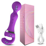 Powerful 3-In-1 Wand Vibrator Clitoris G-Spot Stimulations Women