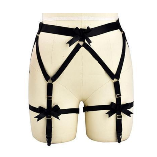 Satin Body Harness For Women Fetish Clothing  Clothing