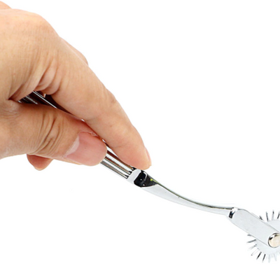 Spindle Nipple Roller Metal Wartenberg Wheel   Sensation Play