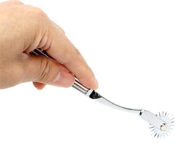 Spindle Nipple Roller Metal Wartenberg Wheel   Sensation Play