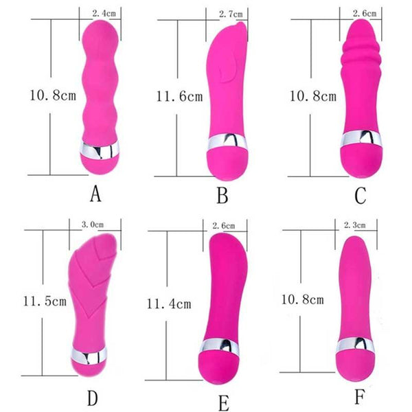 Pink Mini  Silicone G Spot Anal Stimulation Bullets
