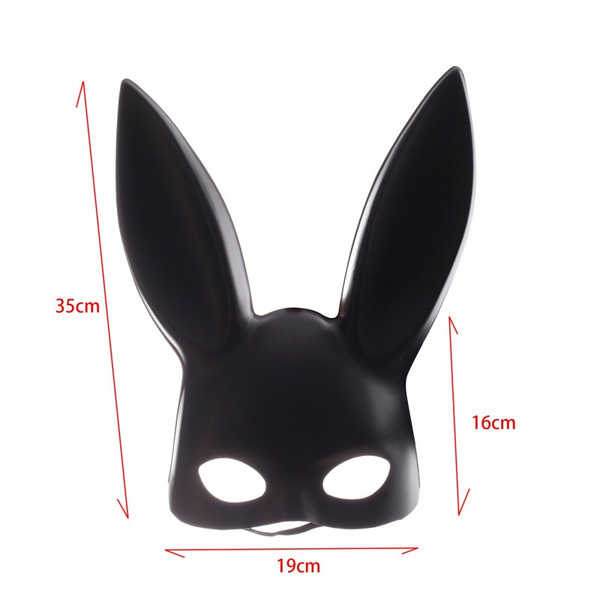 Bunny Rabbit Ears Mask Costume Cosplay Fetish  Masks