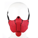 Dog   Puppy Play Detachable Nose Slave Mask Hoods