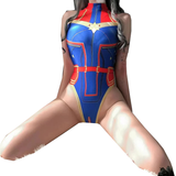 Sexy Japanese Sukumizu Anime Open Crotch Bodysuit Leotard Cosplay Costumes