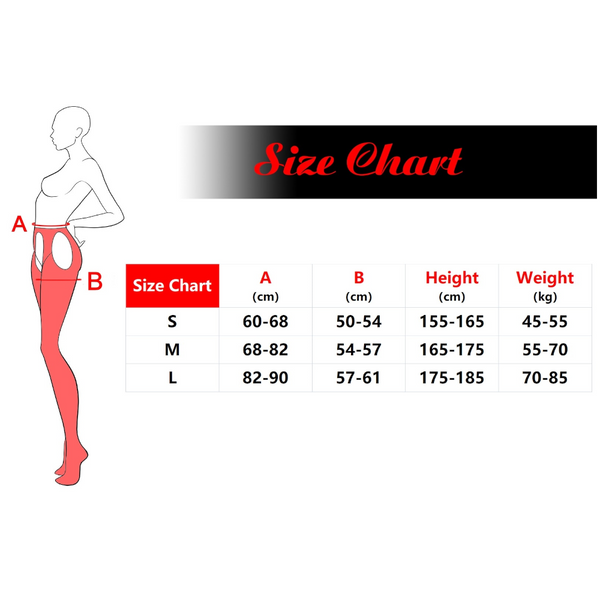 Shiny Leather Pantyhose Solid Colour Glossy Crotchless Stockings