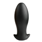 Silicone Big Butt Plug Gold Or Black Anal Sex Toys