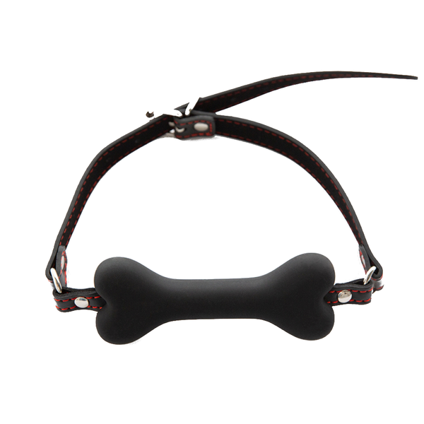 Silicone Bone Gag Puppy Pet Play  Kink  Fetish Restraints Gags