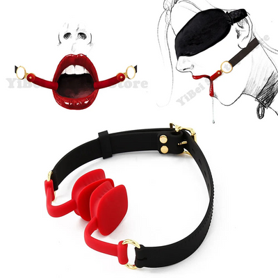 Silicone Mouth Ball Invisible Yoke  Gag For Couples Fantasy And Fetish Toys Gags