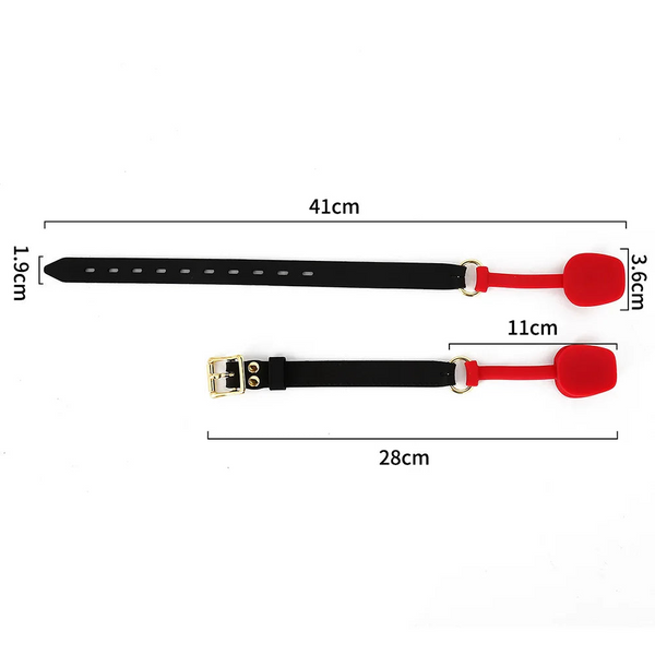 Silicone Mouth Ball Invisible Yoke  Gag For Couples Fantasy And Fetish Toys Gags