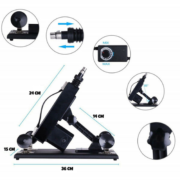 Sex Machine Masturbation Toy Australian Version Bundle With Dildos Extender Rod Sex Machines
