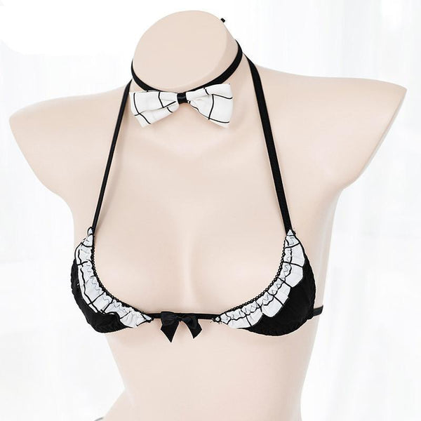 Skimpy Maid Lingerie Set Cosplay Costume Bras & Bra Sets