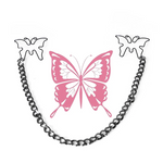 Nipple & Clitoral Toys House Of Dasein Sm Nipple Clips Butterfly Breast Stainless Steel Clamps Bdsm Toys