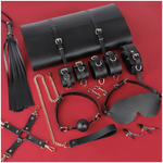 Restraint Kits & Sets House Of Dasein Bondage Kits Adult Toys Bdsm Set Handcuffs Whip Restraint