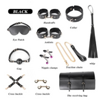 Restraint Kits & Sets House Of Dasein Bondage Kits Adult Toys Bdsm Set Handcuffs Whip Restraint