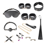 Restraint Kits & Sets House Of Dasein Bondage Kits Adult Toys Bdsm Set Handcuffs Whip Restraint