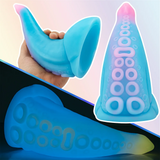 House Of Dasein Soft Luminous Silicone Huge Anal Butt Plug Octopus Vagina Masturbation Toy Realistic Dildos