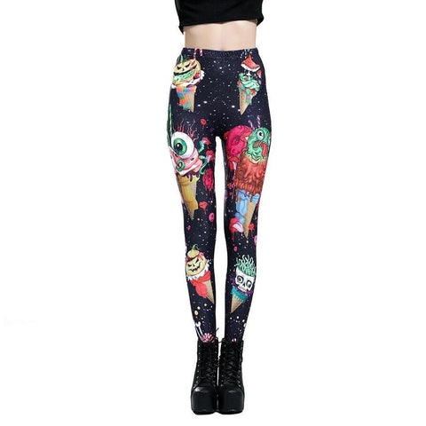 Space Monster Leggings Women Leggings