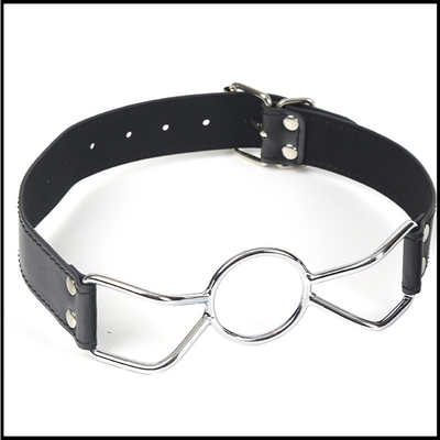 Metal Open Mouth Ring Gag  Kink Fetish Restraints Gags