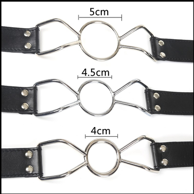 Metal Open Mouth Ring Gag  Kink Fetish Restraints Gags