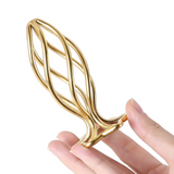 House Of Dasein Spiral Stainless Steel Anal Plug Clitoris Butt Erotic Goods For Adults Non Vibrating Butt Plugs