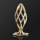 House Of Dasein Spiral Stainless Steel Anal Plug Clitoris Butt Erotic Goods For Adults Non Vibrating Butt Plugs