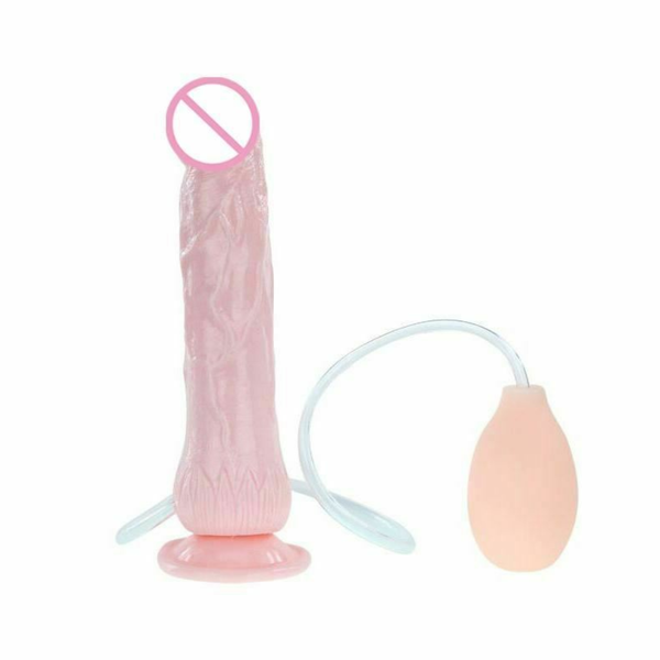 Squirting Realistic  Ejaculating Dildo Anal Plug  Kink Realistic Dildos