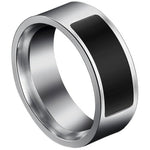 Veile Studios Stainless Steel Access Control Nfc Smart Ring Black Us 11 Rings
