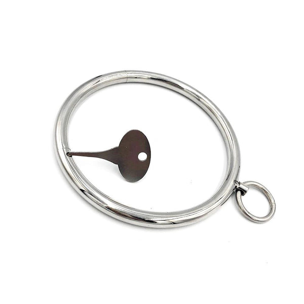 Stainless Steel  Handcuffs Ankle Cuffs Collar Metal  Restraints Kit Restraint Kits & Sets