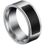 Veile Studios Stainless Steel Ring Type Nfc Control Smart Bracelet Black Us 12 Rings