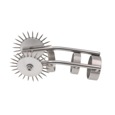 Stainless Steel Fetish Finger Needles Wheel  Games For Adults Erotic Stimulation Wartenberg Pinwheel Sex Toys Couples Sensation Play