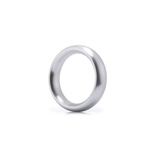 Stainless Steel Metal Men's Fashion Ring Penis Delayed Ejaculation Silver