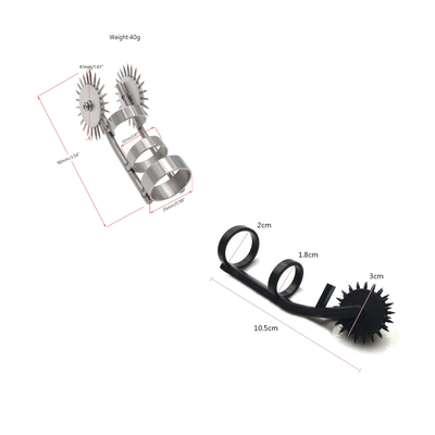 Stainless Steel Fetish Finger Needles Wheel  Games For Adults Erotic Stimulation Wartenberg Pinwheel Sex Toys Couples Sensation Play