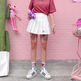 Strawberry Tennis Skirt Clothing
