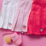 Strawberry Tennis Skirt Clothing