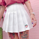 Strawberry Tennis Skirt Clothing