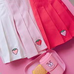 Strawberry Tennis Skirt Clothing