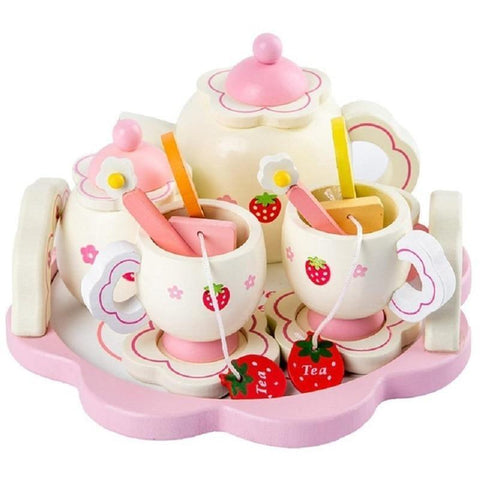 Strawberry Tea Set Pretend Kitchens