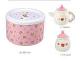Strawberry Tea Set Pretend Kitchens