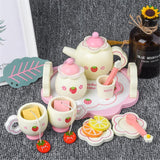 Strawberry Tea Set Pretend Kitchens