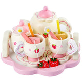 Strawberry Tea Set Pretend Kitchens