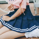 Striped Tennis Skirt Skirts