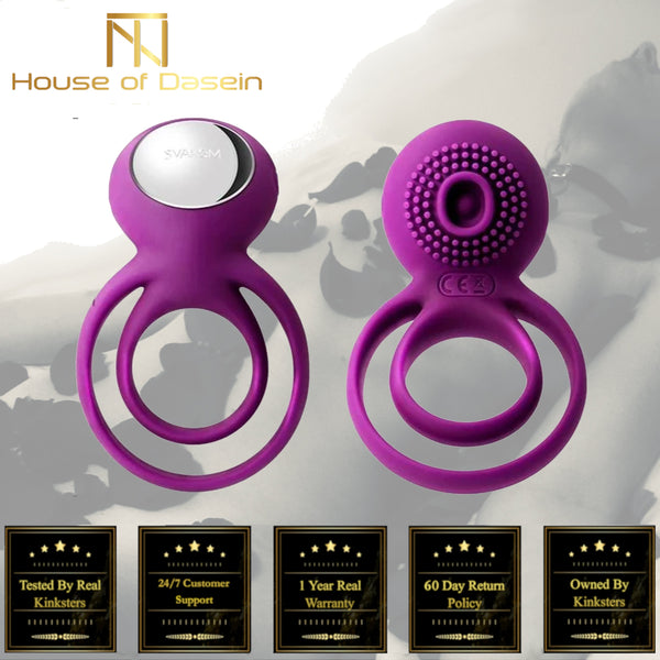 Svakom Tammy Double  Ring Clitoral  Couples  Rings