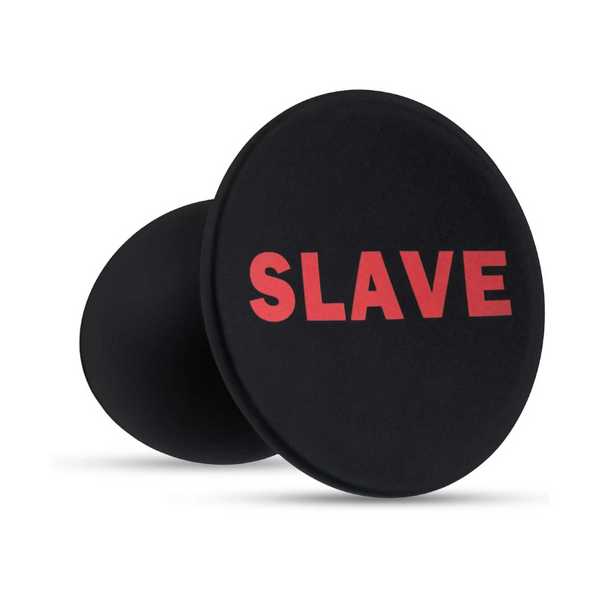 Temptasia Slave Plug Black Non Vibrating Butt Plugs