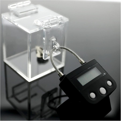 The Chastity Key Safe Acrylic Box Sex Toy  Fetish Chastity Toys